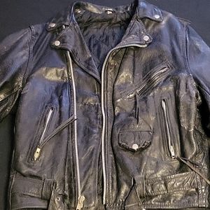 Vinyage Echtes Leder German leath jacket Size: 44
